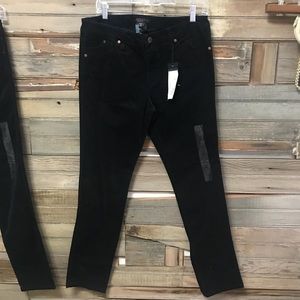 Jet Black Sanctuary Corduroy Pants